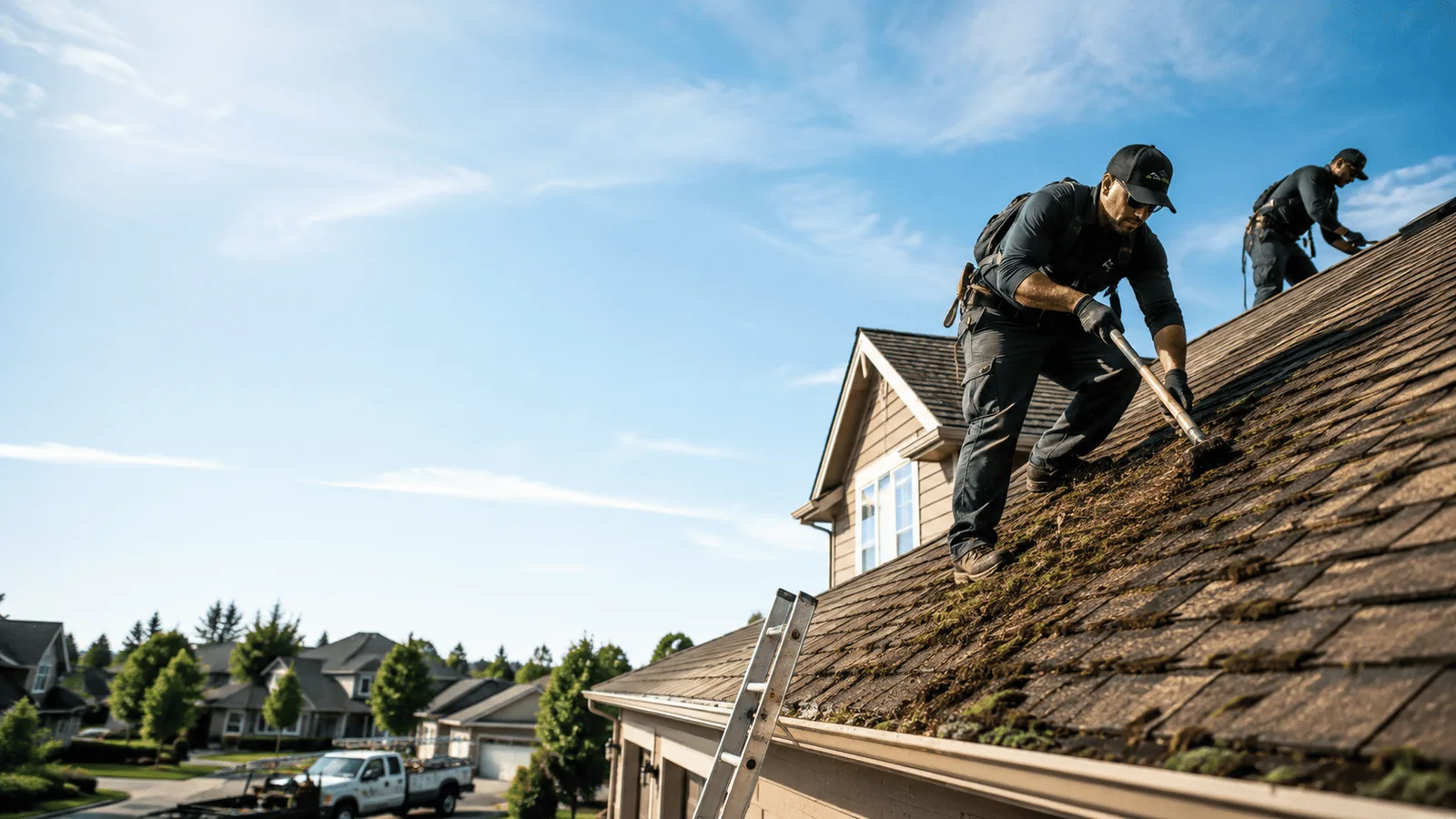 Roof Moss Removal in Marietta, OK near me